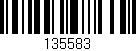 Código de barras (EAN, GTIN, SKU, ISBN): '135583'