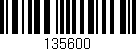 Código de barras (EAN, GTIN, SKU, ISBN): '135600'