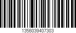 Código de barras (EAN, GTIN, SKU, ISBN): '1356039407303'