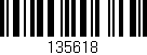 Código de barras (EAN, GTIN, SKU, ISBN): '135618'