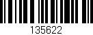 Código de barras (EAN, GTIN, SKU, ISBN): '135622'