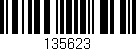 Código de barras (EAN, GTIN, SKU, ISBN): '135623'