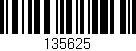 Código de barras (EAN, GTIN, SKU, ISBN): '135625'