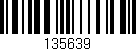 Código de barras (EAN, GTIN, SKU, ISBN): '135639'