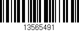 Código de barras (EAN, GTIN, SKU, ISBN): '13565491'