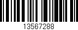 Código de barras (EAN, GTIN, SKU, ISBN): '13567288'