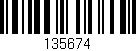 Código de barras (EAN, GTIN, SKU, ISBN): '135674'