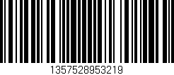 Código de barras (EAN, GTIN, SKU, ISBN): '1357528953219'