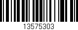 Código de barras (EAN, GTIN, SKU, ISBN): '13575303'