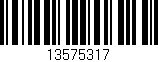 Código de barras (EAN, GTIN, SKU, ISBN): '13575317'