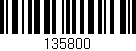 Código de barras (EAN, GTIN, SKU, ISBN): '135800'