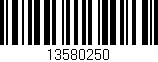 Código de barras (EAN, GTIN, SKU, ISBN): '13580250'