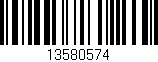 Código de barras (EAN, GTIN, SKU, ISBN): '13580574'