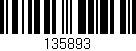 Código de barras (EAN, GTIN, SKU, ISBN): '135893'