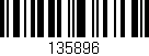 Código de barras (EAN, GTIN, SKU, ISBN): '135896'
