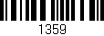 Código de barras (EAN, GTIN, SKU, ISBN): '1359'