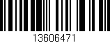 Código de barras (EAN, GTIN, SKU, ISBN): '13606471'