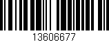 Código de barras (EAN, GTIN, SKU, ISBN): '13606677'