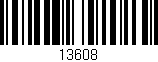 Código de barras (EAN, GTIN, SKU, ISBN): '13608'