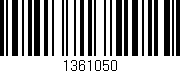 Código de barras (EAN, GTIN, SKU, ISBN): '1361050'