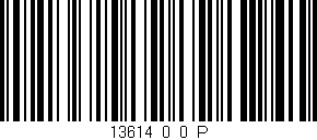 Código de barras (EAN, GTIN, SKU, ISBN): '13614_0_0_P'