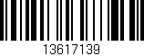 Código de barras (EAN, GTIN, SKU, ISBN): '13617139'