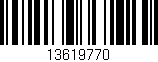 Código de barras (EAN, GTIN, SKU, ISBN): '13619770'