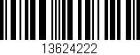 Código de barras (EAN, GTIN, SKU, ISBN): '13624222'