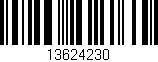 Código de barras (EAN, GTIN, SKU, ISBN): '13624230'