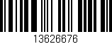 Código de barras (EAN, GTIN, SKU, ISBN): '13626676'