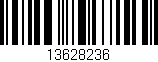 Código de barras (EAN, GTIN, SKU, ISBN): '13628236'