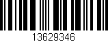 Código de barras (EAN, GTIN, SKU, ISBN): '13629346'