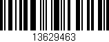 Código de barras (EAN, GTIN, SKU, ISBN): '13629463'