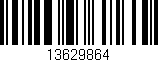 Código de barras (EAN, GTIN, SKU, ISBN): '13629864'