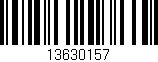 Código de barras (EAN, GTIN, SKU, ISBN): '13630157'