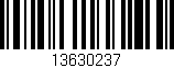 Código de barras (EAN, GTIN, SKU, ISBN): '13630237'