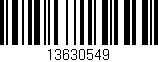 Código de barras (EAN, GTIN, SKU, ISBN): '13630549'