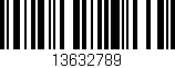 Código de barras (EAN, GTIN, SKU, ISBN): '13632789'