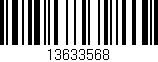 Código de barras (EAN, GTIN, SKU, ISBN): '13633568'