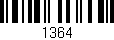 Código de barras (EAN, GTIN, SKU, ISBN): '1364'