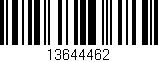 Código de barras (EAN, GTIN, SKU, ISBN): '13644462'