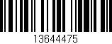 Código de barras (EAN, GTIN, SKU, ISBN): '13644475'