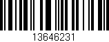 Código de barras (EAN, GTIN, SKU, ISBN): '13646231'