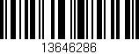 Código de barras (EAN, GTIN, SKU, ISBN): '13646286'
