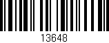 Código de barras (EAN, GTIN, SKU, ISBN): '13648'