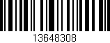 Código de barras (EAN, GTIN, SKU, ISBN): '13648308'