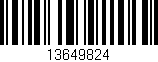 Código de barras (EAN, GTIN, SKU, ISBN): '13649824'