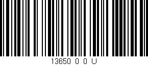 Código de barras (EAN, GTIN, SKU, ISBN): '13650_0_0_U'