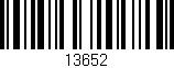 Código de barras (EAN, GTIN, SKU, ISBN): '13652'