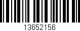 Código de barras (EAN, GTIN, SKU, ISBN): '13652156'